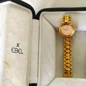 Ebel Beluga 18K Luxury Swiss watch in the original box and authenticity card
